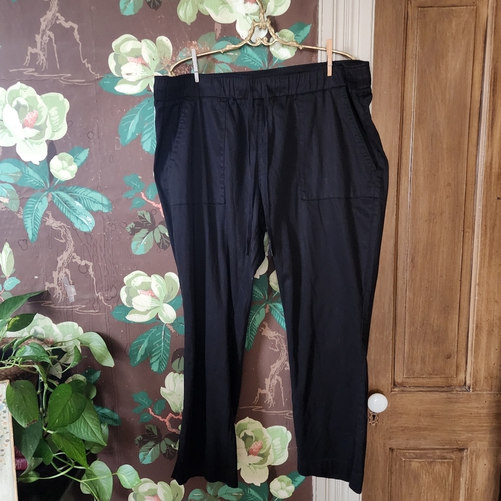 Buffalo David Bitton Black Pull-On Pants | Women’s XL